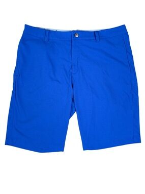 Puma SE Way 1 Men's Royal Blue Flat Front Performance Golf Shorts Size 36